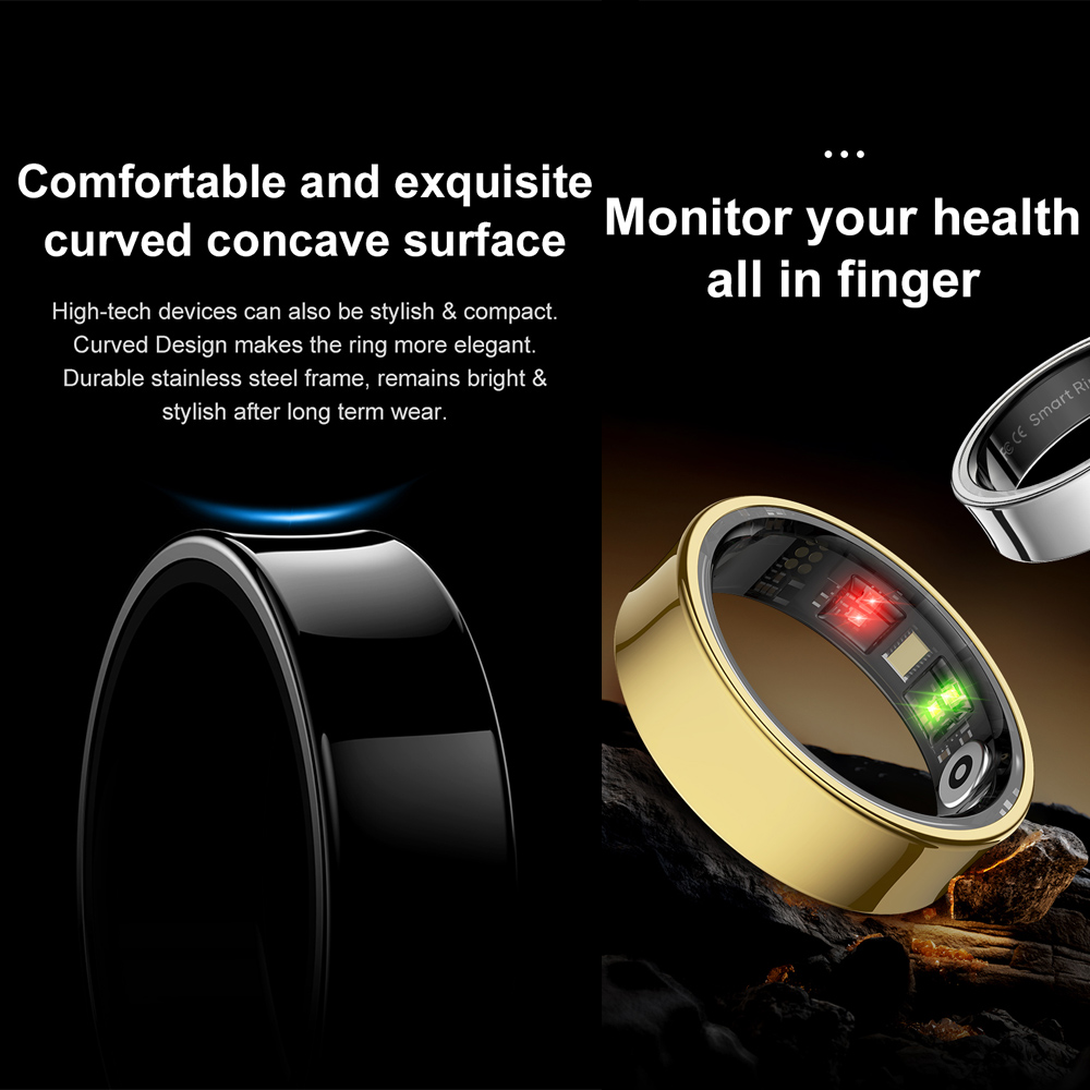 R09 Stainless Steel Smart Ring - Temperature Ring Skin บทวิจารณ์และราคา