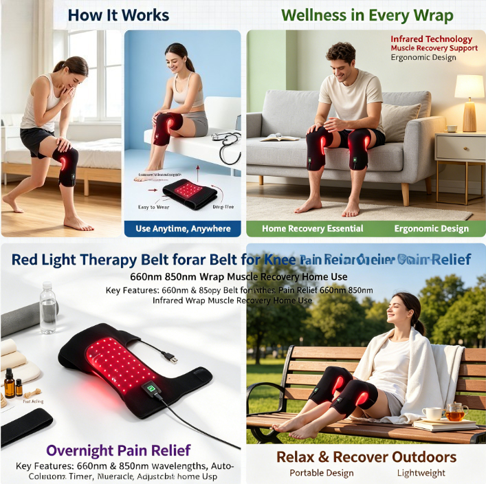 Smart Timer Red Light Therapy  - Smart Knee Wrap บทวิจารณ์และราคา