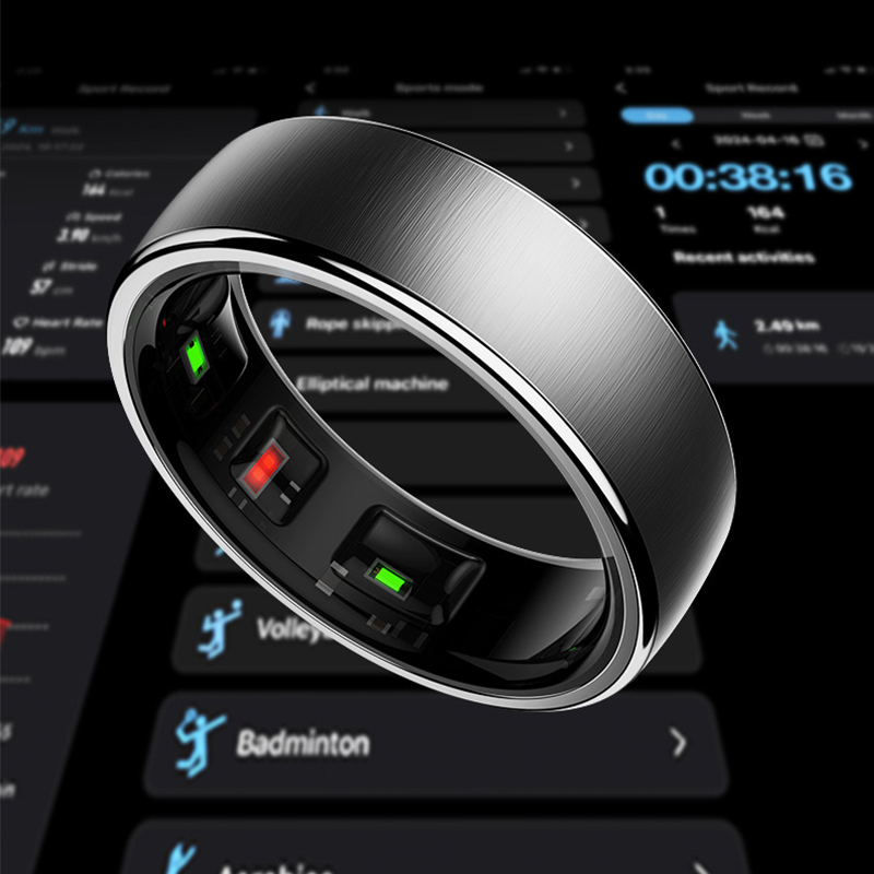 Smart Ring Men Women with Char - Temperature Ring Skin บทวิจารณ์และราคา