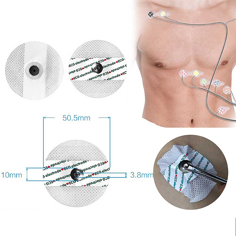 50PCS/Bag Electrode Patch Medi - Ecg Patch Monitor บทวิจารณ์และราคา