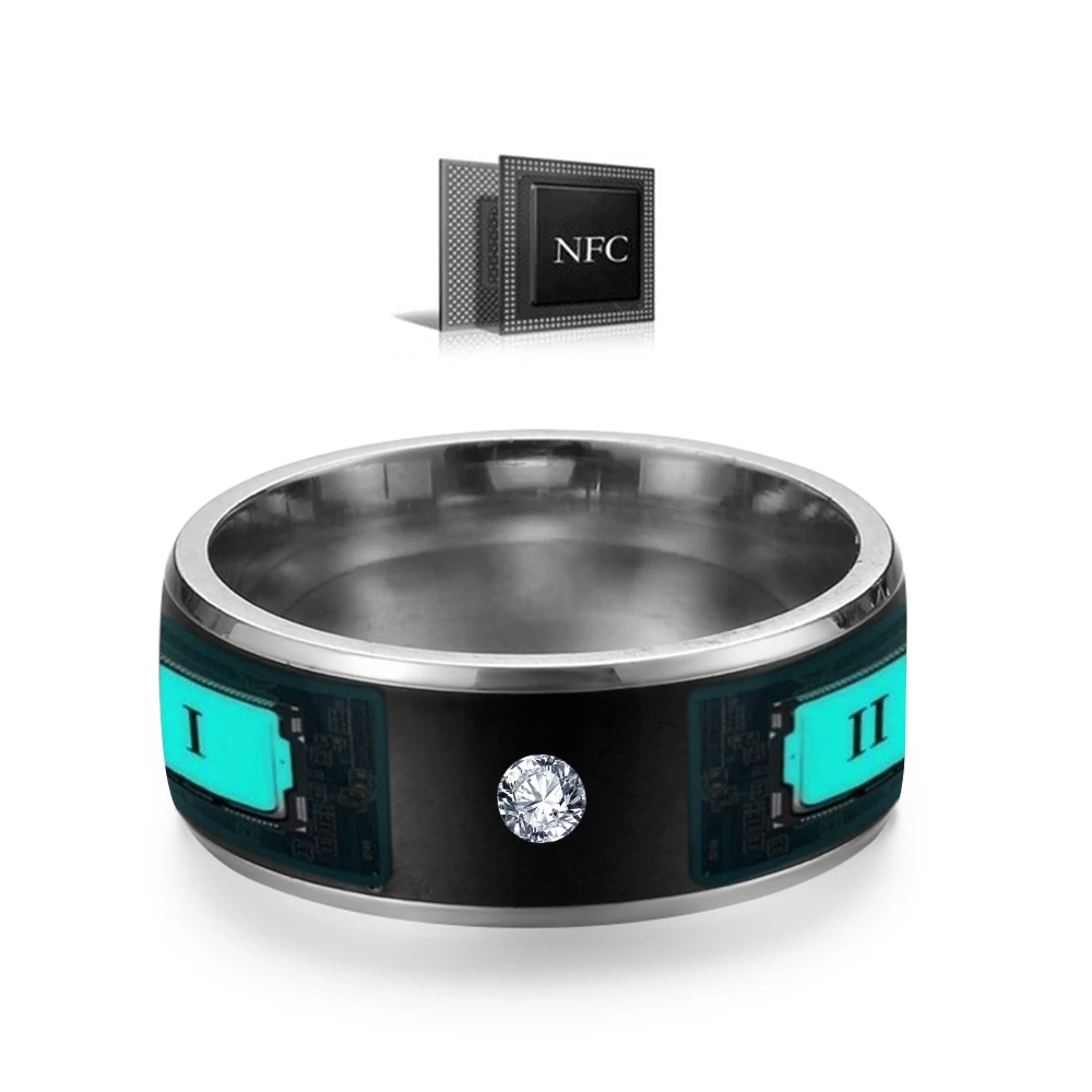 NFC Smart Ring Stainless Steel - Smart Ring Nfc Pay บทวิจารณ์และราคา