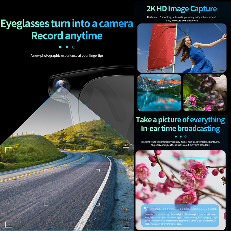 2026 Smart Glasses 800W Camera - Smart Glasses Lens บทวิจารณ์และราคา