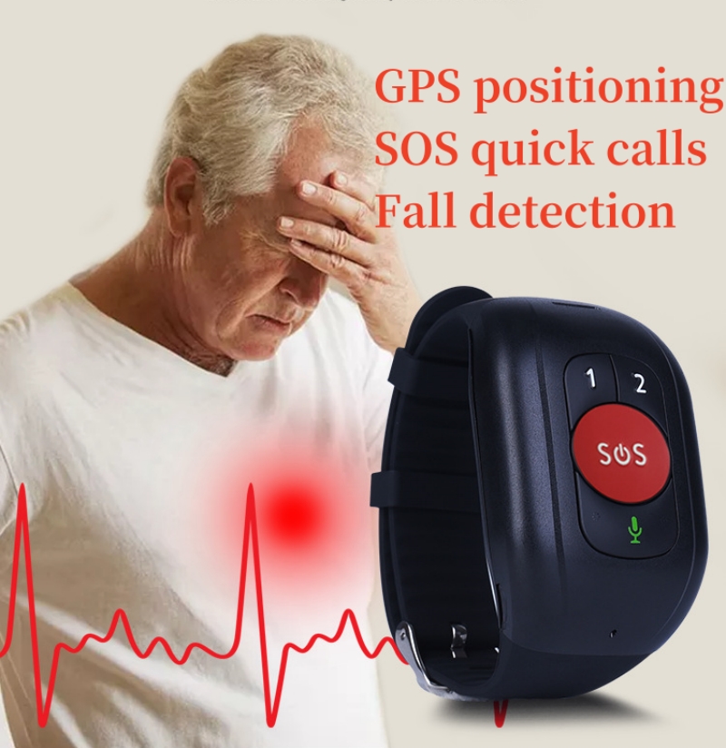 Elderly Watch For Seniors GPS  - Fall Detection Watch บทวิจารณ์และราคา