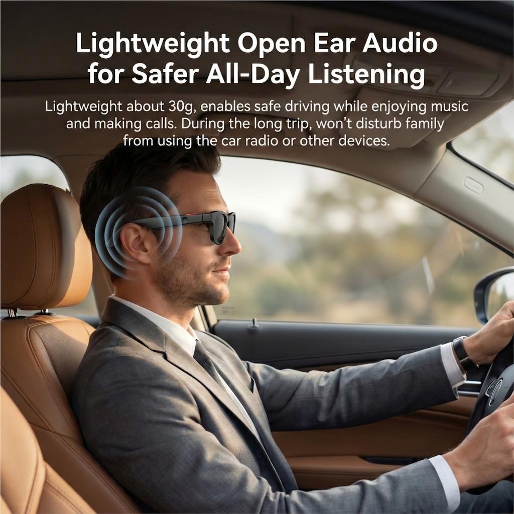 AI Smart Glasses Touch Control - Smart Glasses Lens บทวิจารณ์และราคา