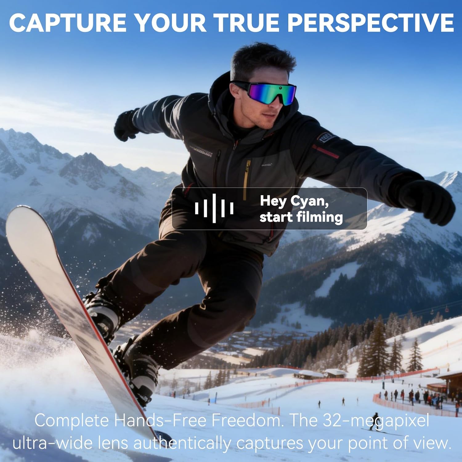 New AI smart shooting&recordin - Smart Glasses Lens บทวิจารณ์และราคา