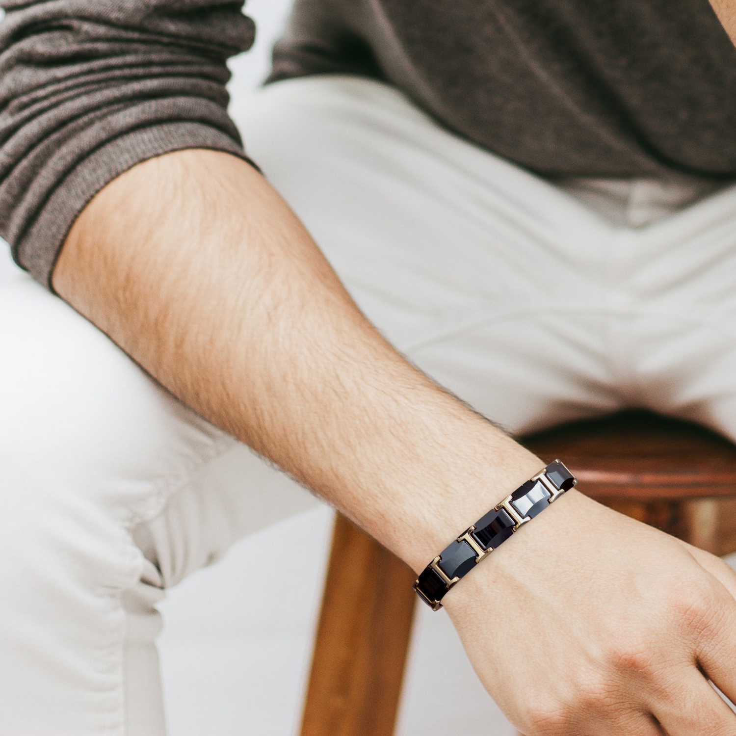 Ceramic Titanium Steel Bracele - Meditation Headband Eeg บทวิจารณ์และราคา