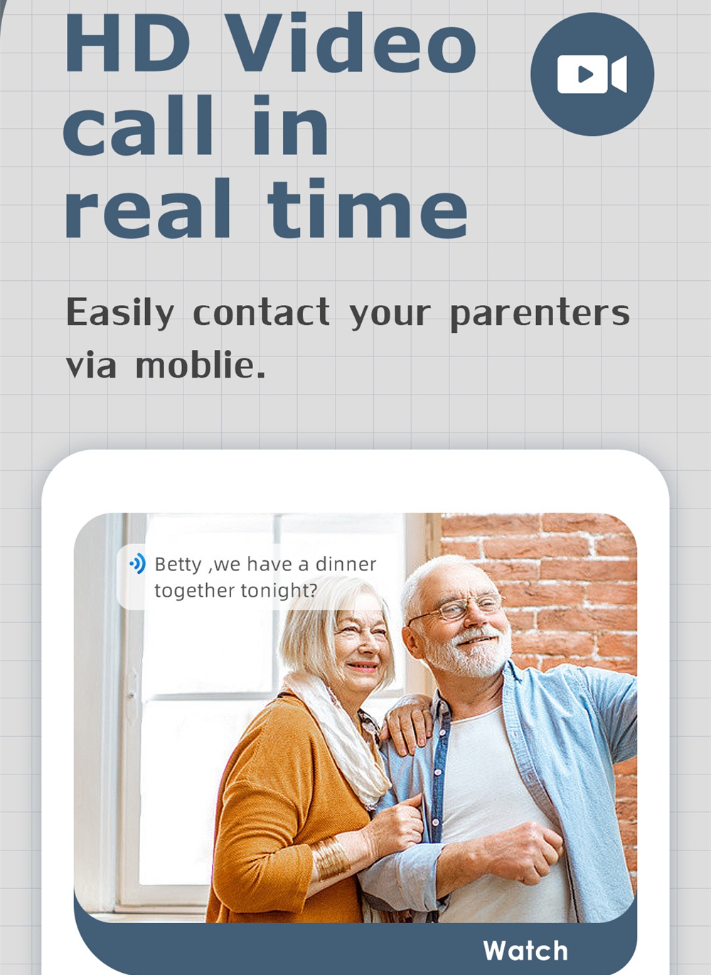 Falling Detection Watch Elderl - Fall Detection Watch บทวิจารณ์และราคา