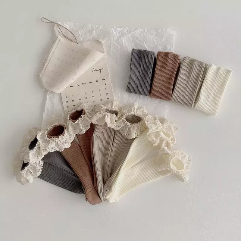 4 Pairs Fashion Baby Girls Ruf - Baby Sock Oximeter บทวิจารณ์และราคา