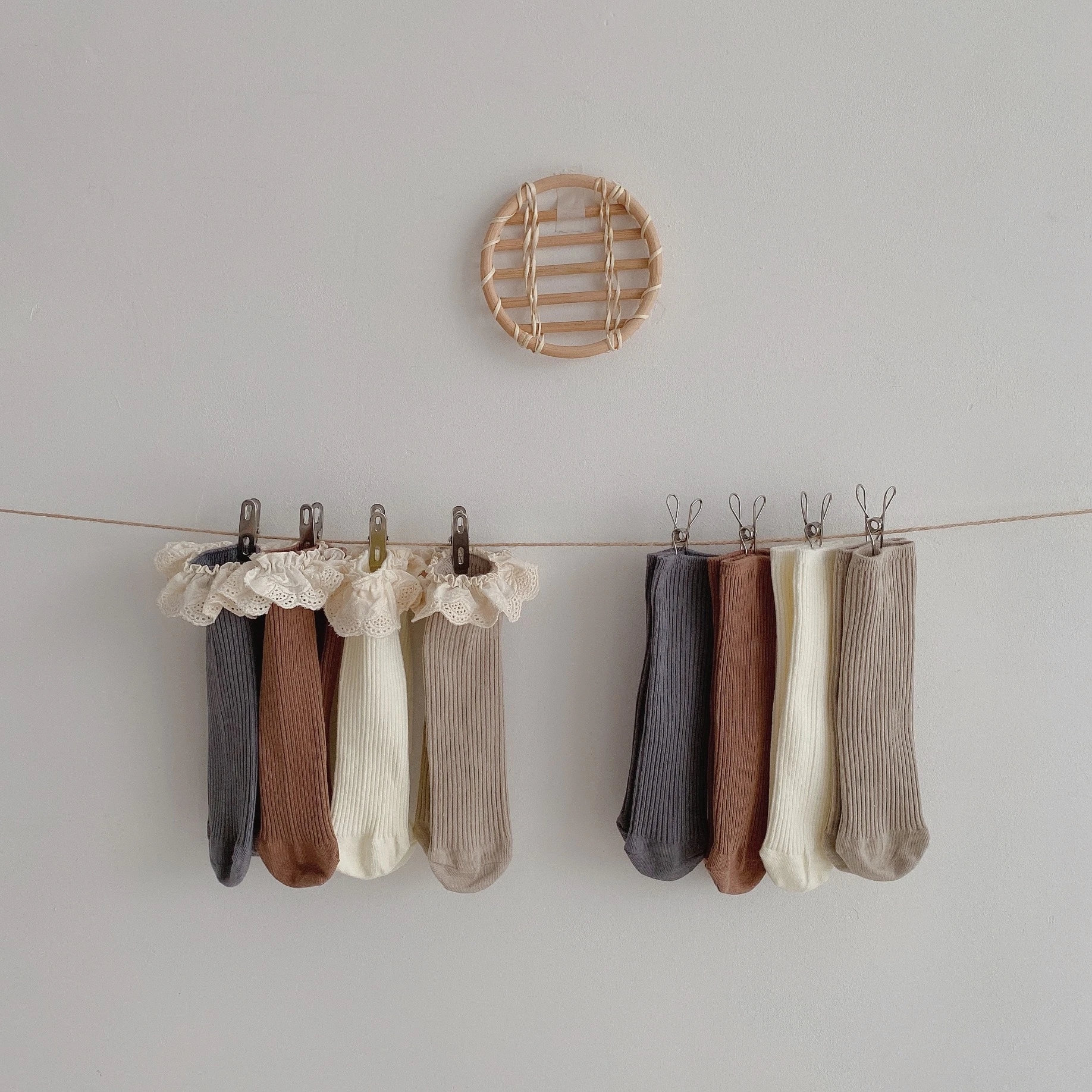 4 Pairs Fashion Baby Girls Ruf - Baby Sock Oximeter บทวิจารณ์และราคา