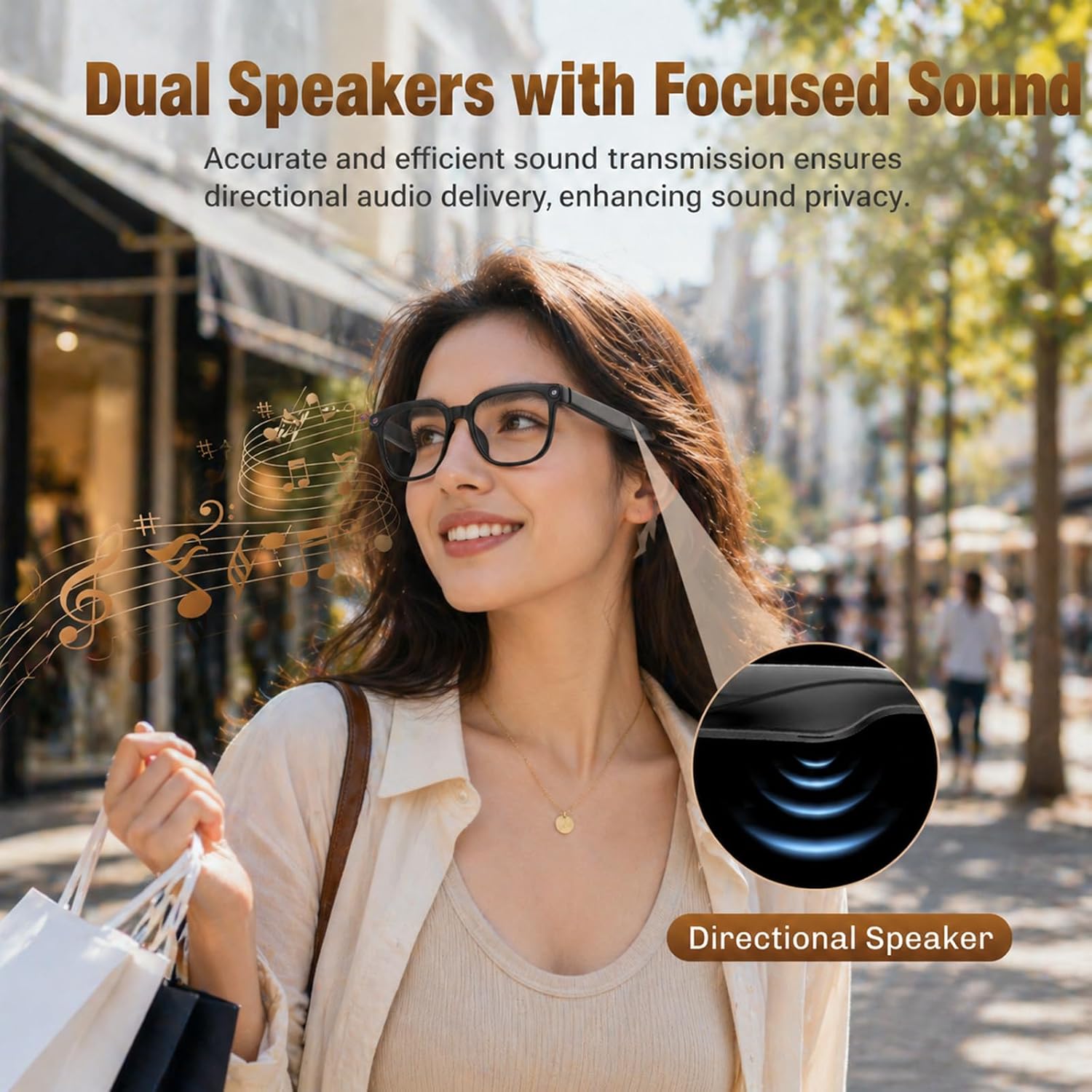 AI Smart Glasses: 4K Camera, R - Smart Glasses Lens บทวิจารณ์และราคา