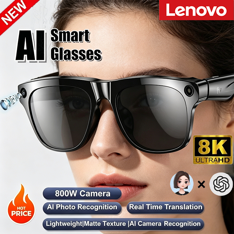 Lenovo 8KHD AI Camera Translat - Smart Glasses Lens บทวิจารณ์และราคา