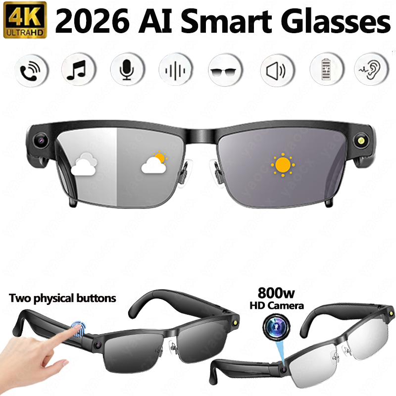 2026 4K AI Smart Glasses Voice - Smart Glasses Lens บทวิจารณ์และราคา