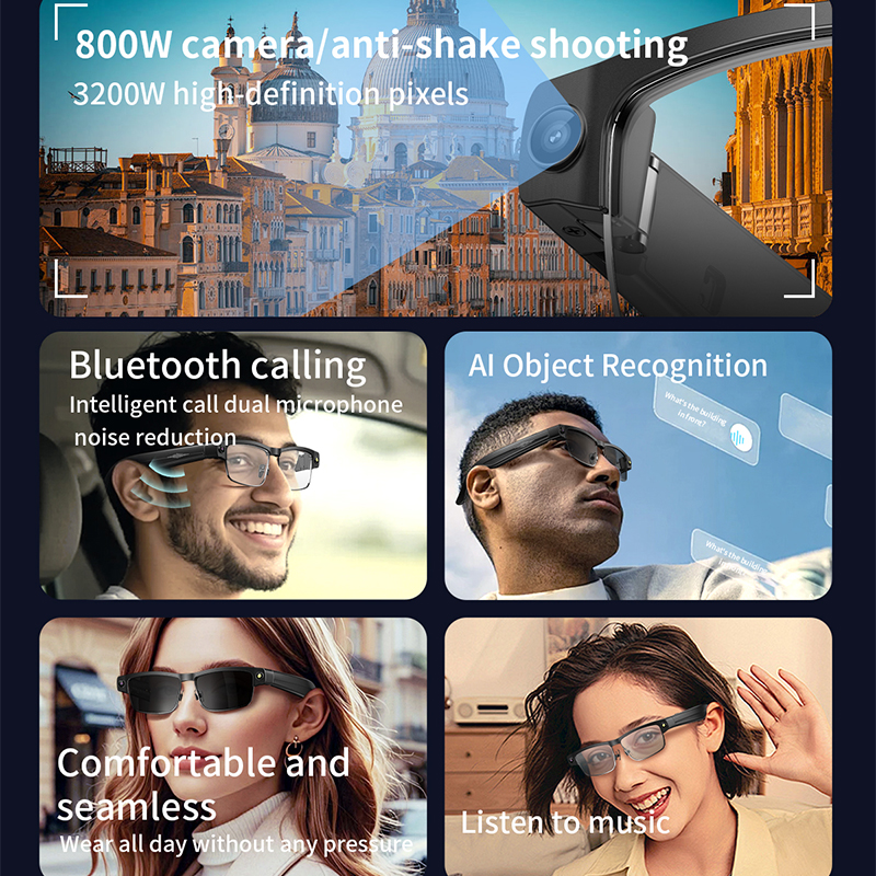 2026 4K AI Smart Glasses Voice - Smart Glasses Lens บทวิจารณ์และราคา