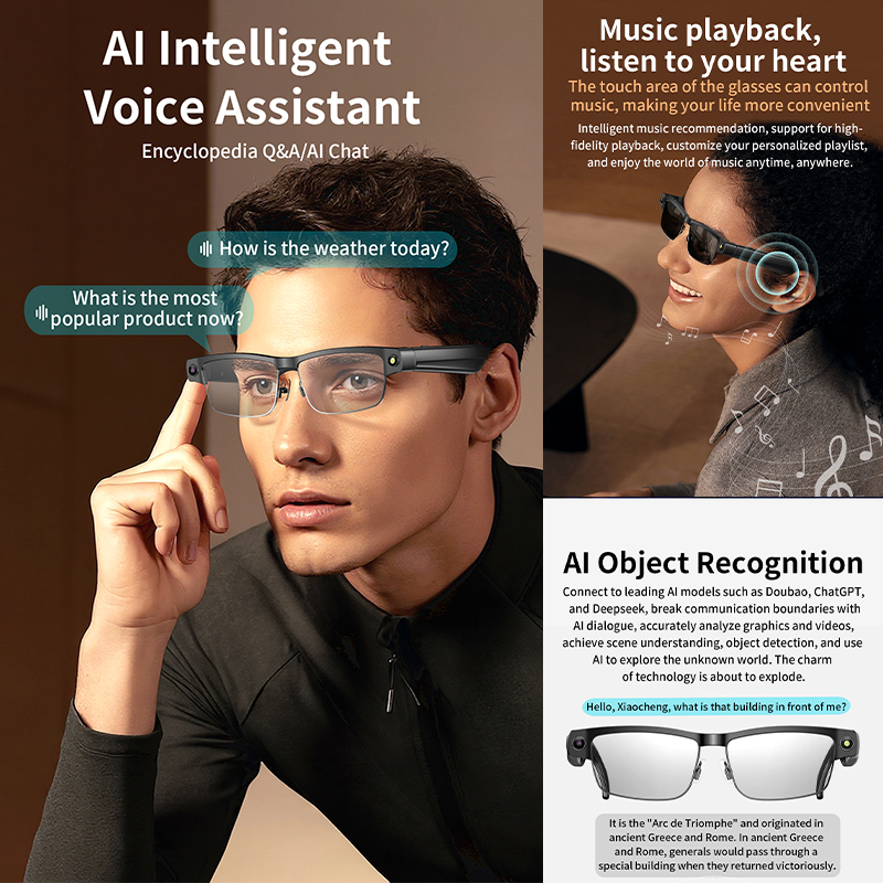 2026 4K AI Smart Glasses Voice - Smart Glasses Lens บทวิจารณ์และราคา