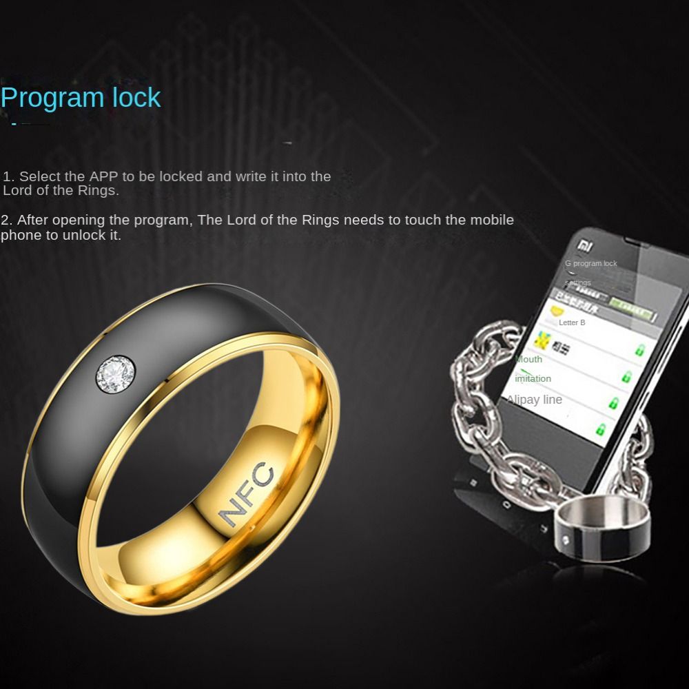 Stainless Steel NFC Smart Ring - Smart Ring Nfc Pay บทวิจารณ์และราคา