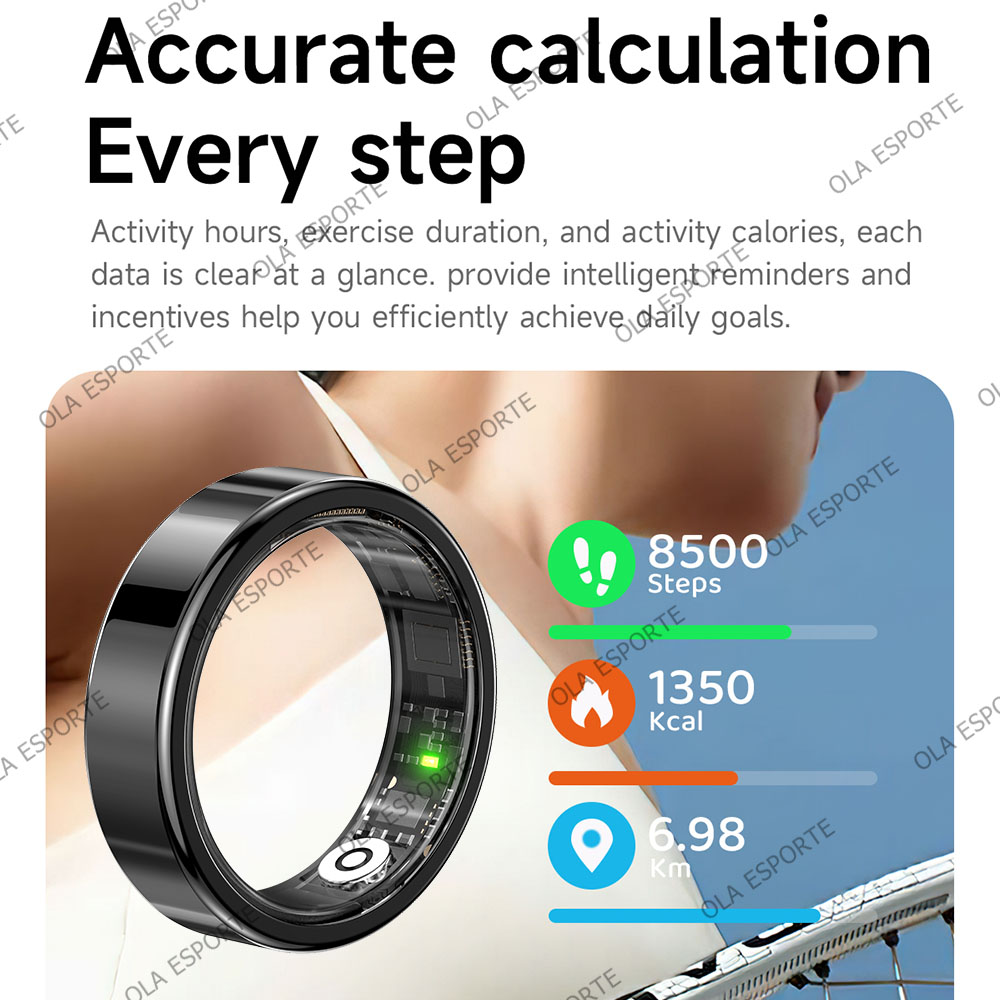 Smart Ring For Men Women Touch - Temperature Ring Skin บทวิจารณ์และราคา