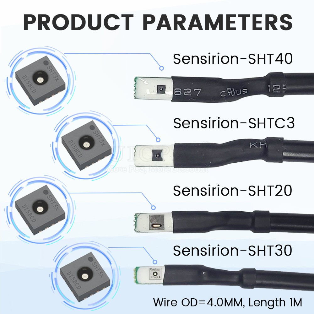 SHT40 SHT30 SHT20 SHTC3 Temper - Muscle Sensor Emg บทวิจารณ์และราคา