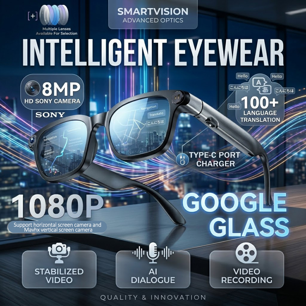 New Business Smart AI Glasses  - Smart Glasses Lens บทวิจารณ์และราคา